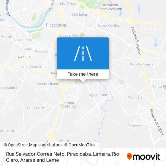 Rua Salvador Correa Neto map