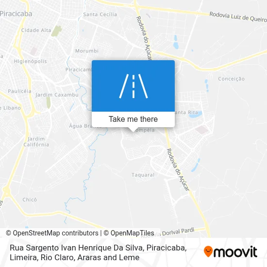 Rua Sargento Ivan Henrique Da Silva map