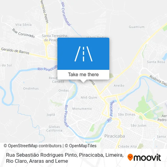 Rua Sebastião Rodrigues Pinto map