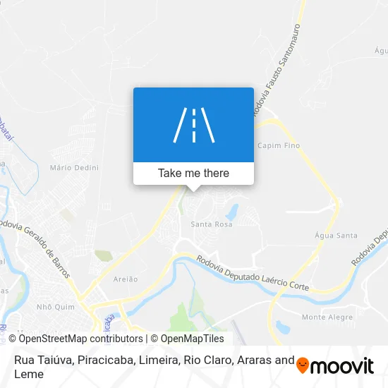 Rua Taiúva map