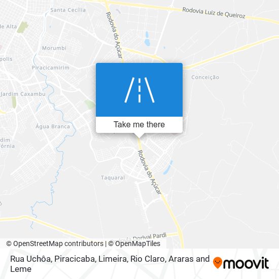 Rua Uchôa map