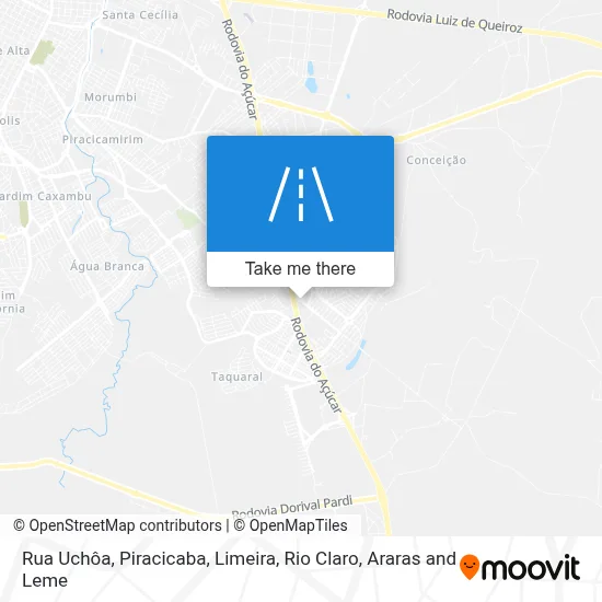 Rua Uchôa map