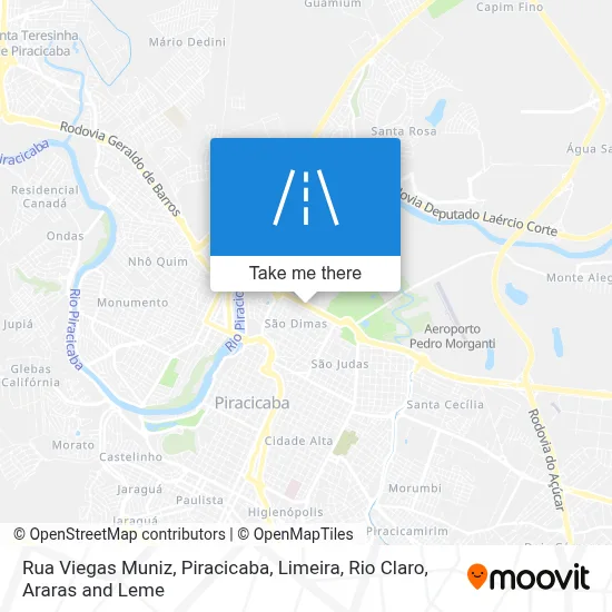 Rua Viegas Muniz map