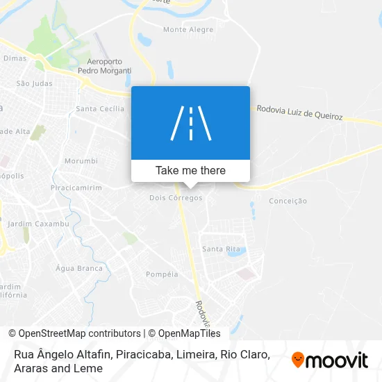 Rua Ângelo Altafin map