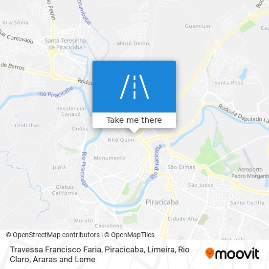 Travessa Francisco Faria map