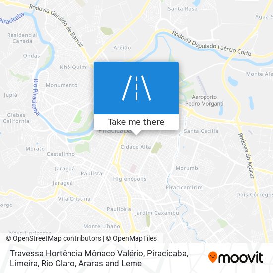 Travessa Hortência Mônaco Valério map