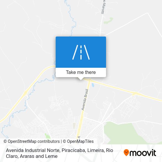 Avenida Industrial Norte map