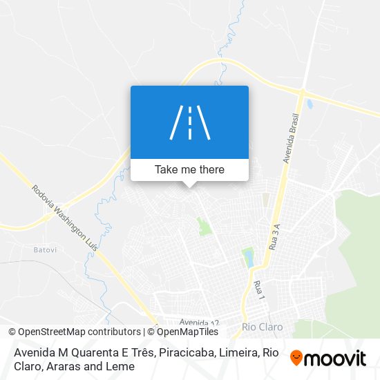 Avenida M Quarenta E Três map