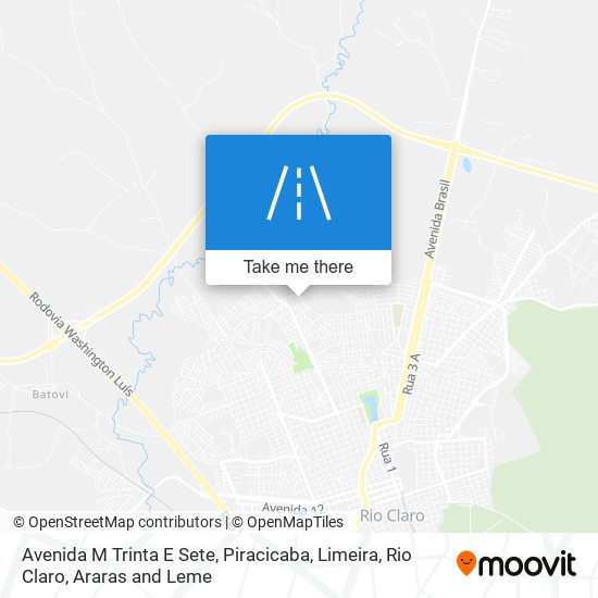 Avenida M Trinta E Sete map