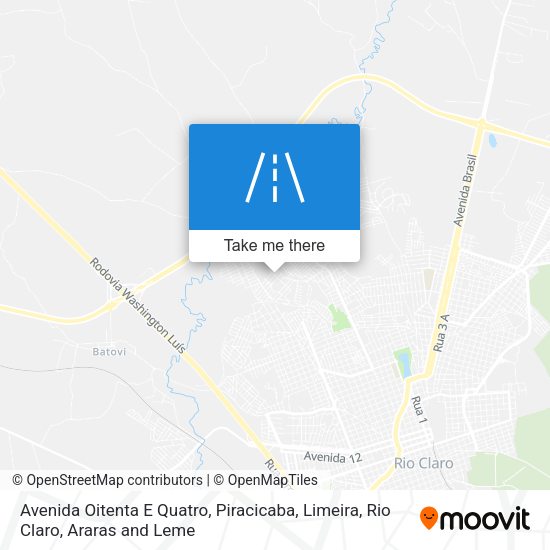 Avenida Oitenta E Quatro map