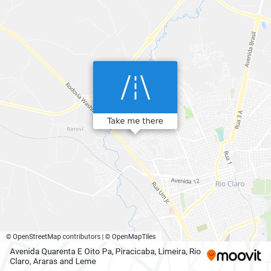 Avenida Quarenta E Oito Pa map