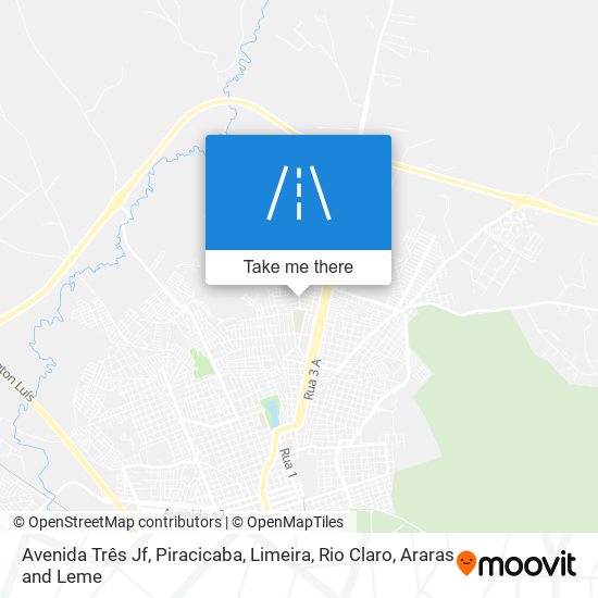 Avenida Três Jf map