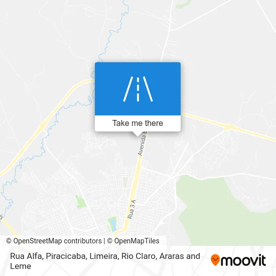 Rua Alfa map