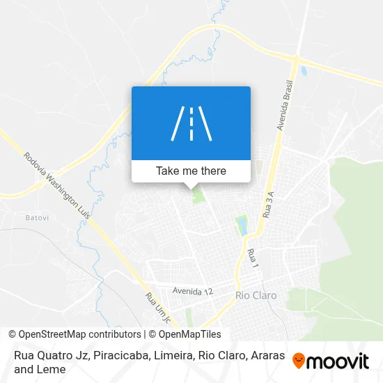 Rua Quatro Jz map