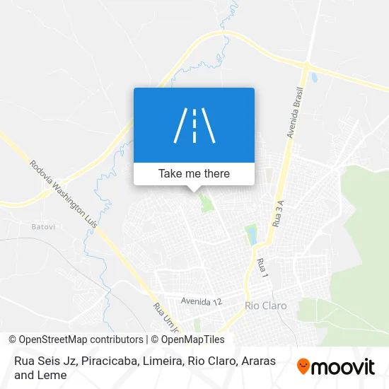 Rua Seis Jz map