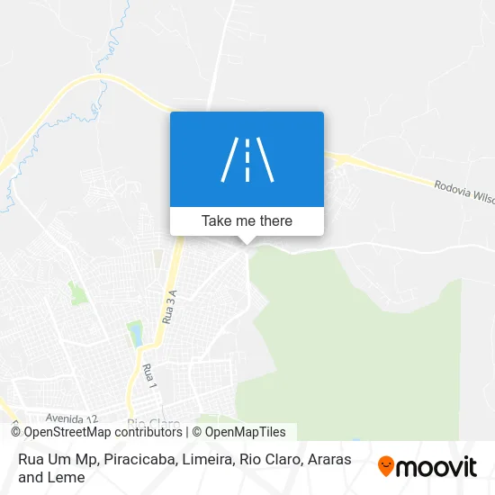 Rua Um Mp map