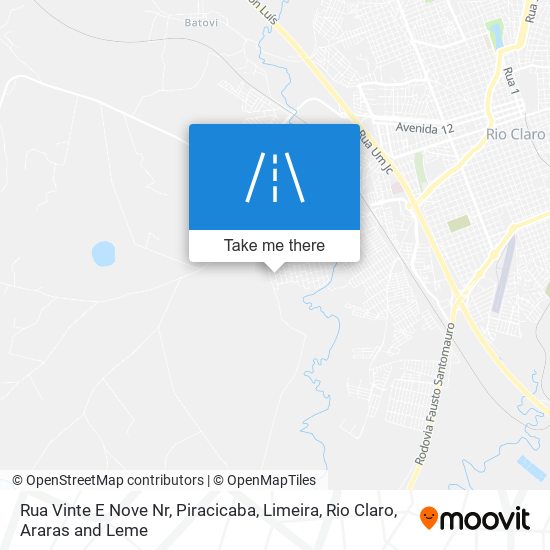 Rua Vinte E Nove Nr map