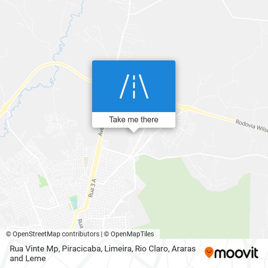 Mapa Rua Vinte Mp