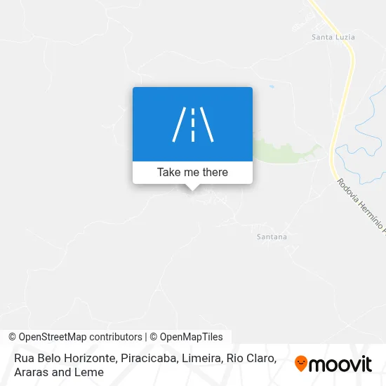 Rua Belo Horizonte map