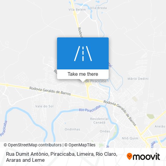 Rua Dumit Antônio map