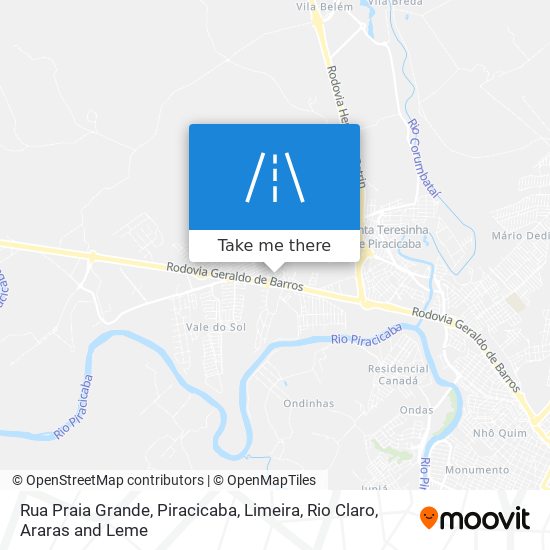 Rua Praia Grande map