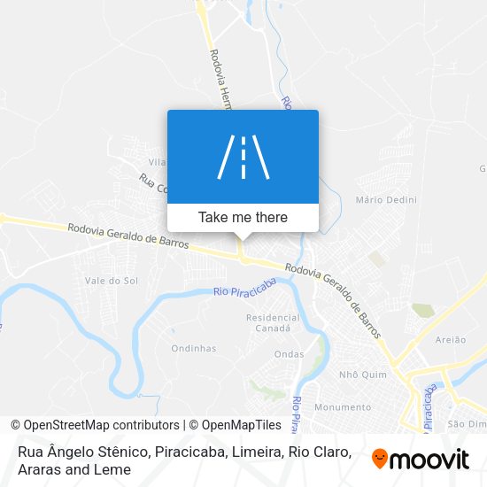 Rua Ângelo Stênico map