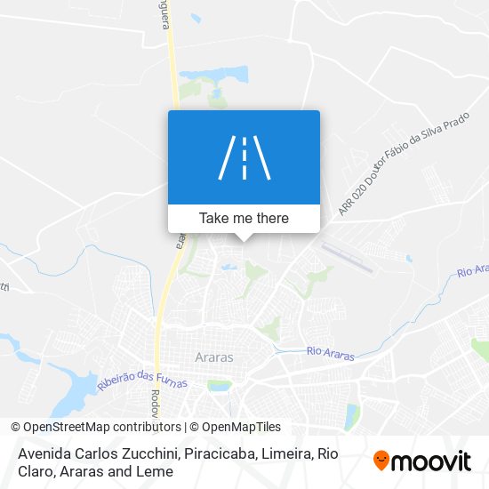 Mapa Avenida Carlos Zucchini