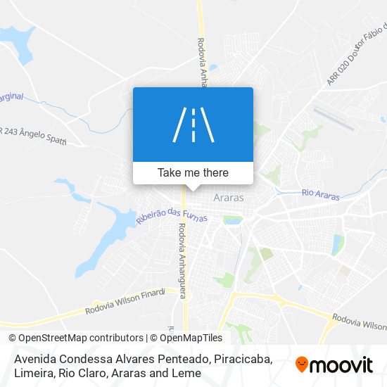 Avenida Condessa Alvares Penteado map