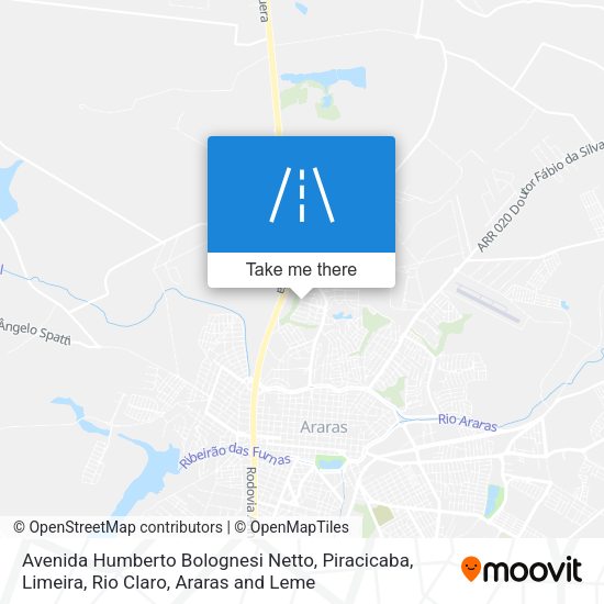 Avenida Humberto Bolognesi Netto map