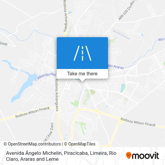 Avenida Ângelo Michelin map