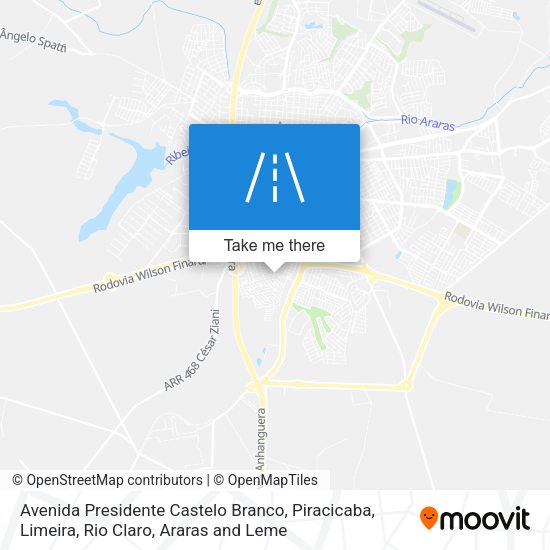 Avenida Presidente Castelo Branco map