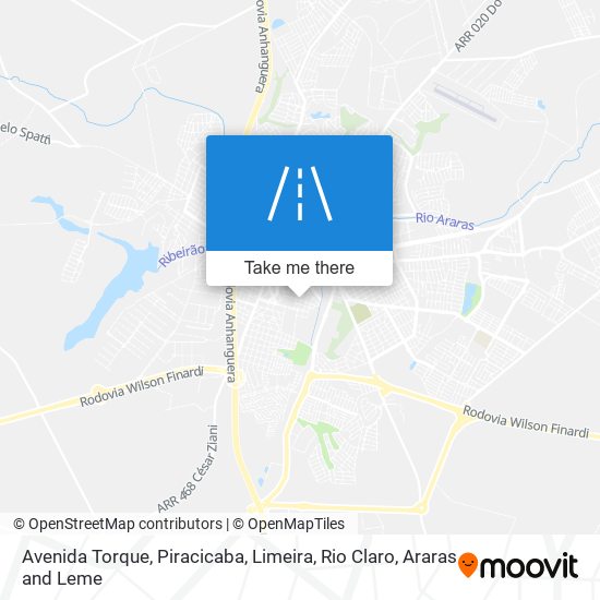 Mapa Avenida Torque