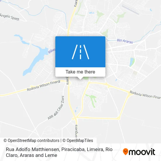 Rua Adolfo Matthiensen map