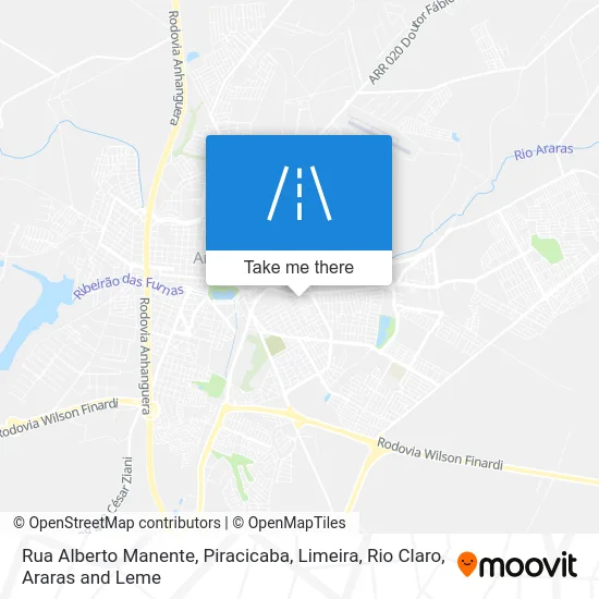 Rua Alberto Manente map