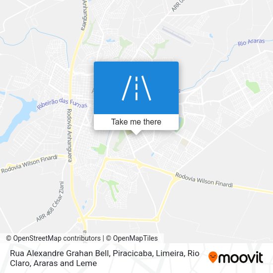 Rua Alexandre Grahan Bell map