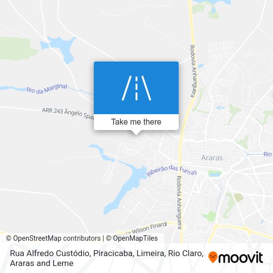 Rua Alfredo Custódio map