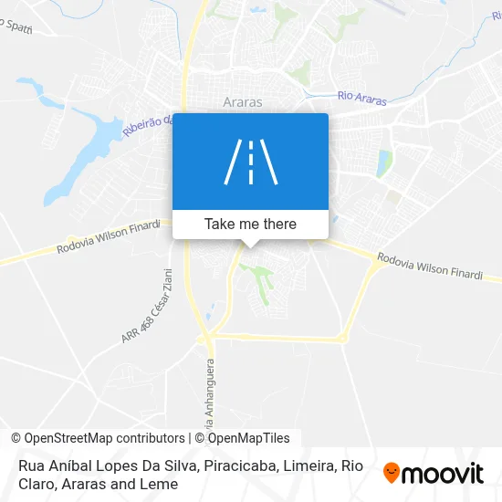 Rua Aníbal Lopes Da Silva map