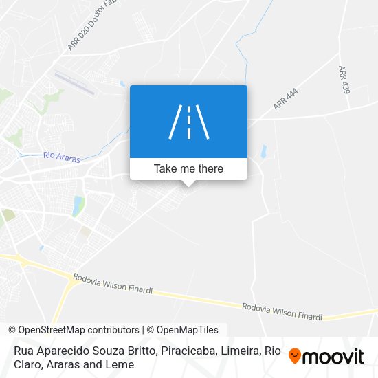 Rua Aparecido Souza Britto map
