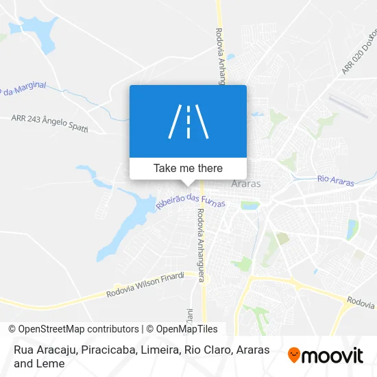 Rua Aracaju map