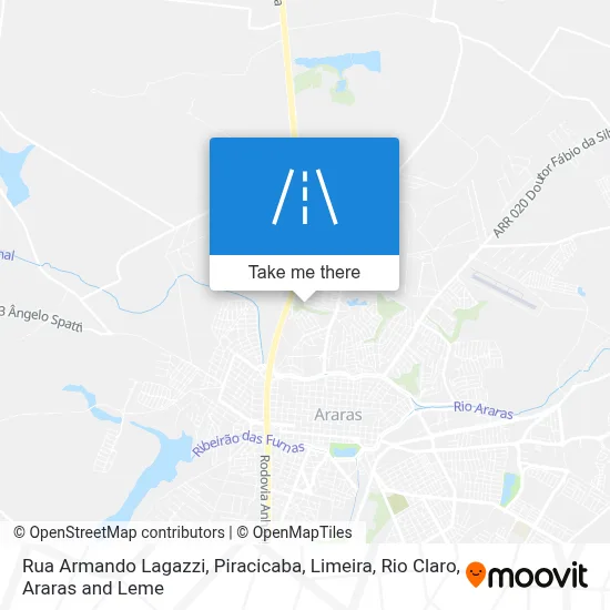 Rua Armando Lagazzi map