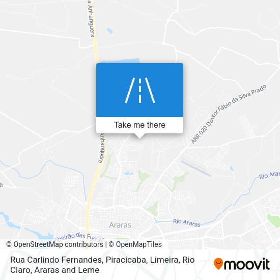 Rua Carlindo Fernandes map