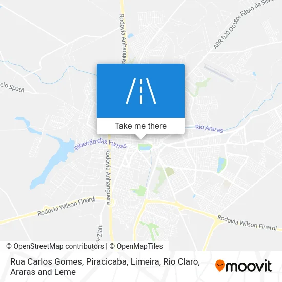 Rua Carlos Gomes map