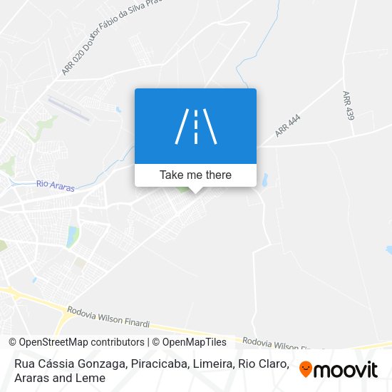 Rua Cássia Gonzaga map