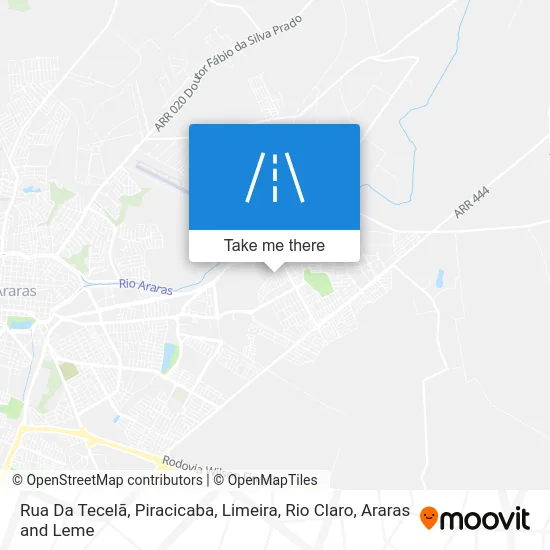 Rua Da Tecelã map