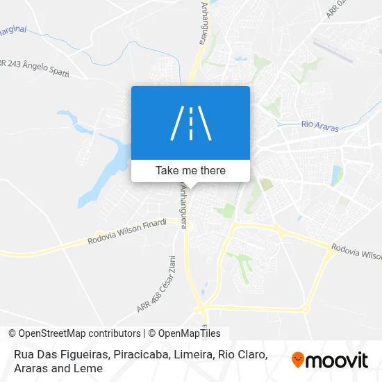 Rua Das Figueiras map