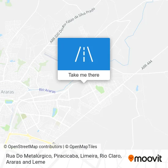 Rua Do Metalúrgico map