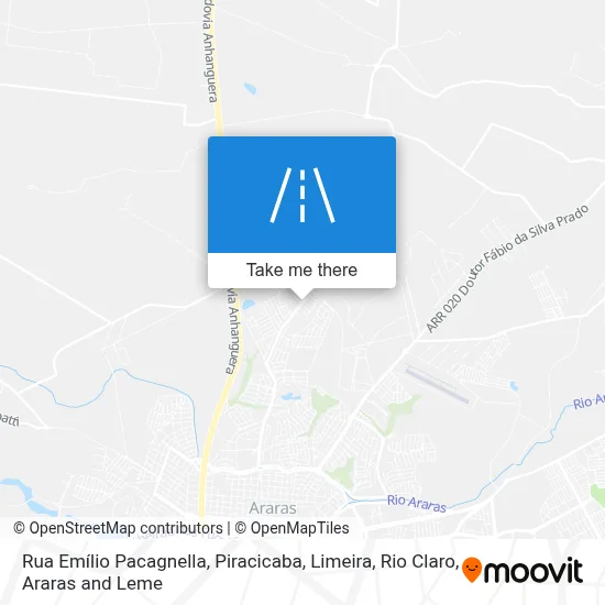 Rua Emílio Pacagnella map