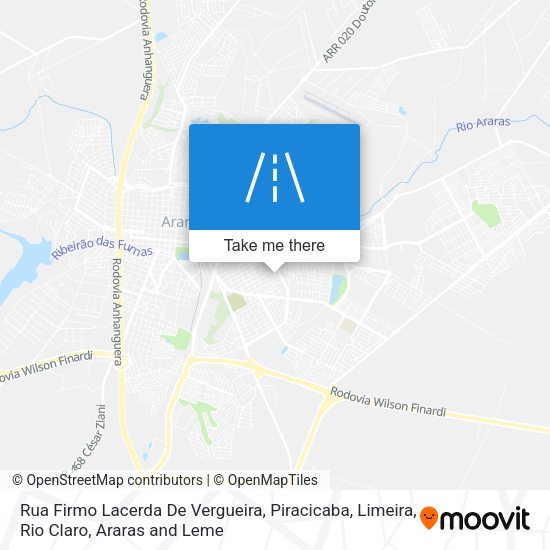 Rua Firmo Lacerda De Vergueira map