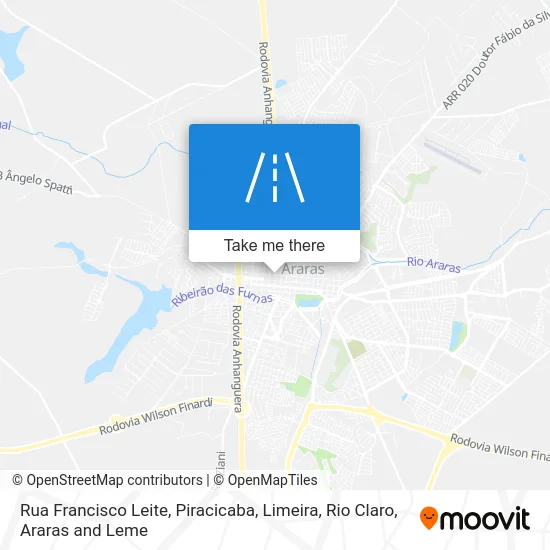 Rua Francisco Leite map