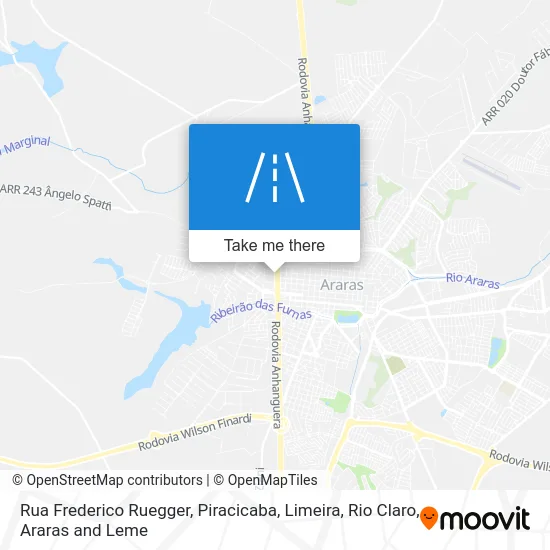 Rua Frederico Ruegger map